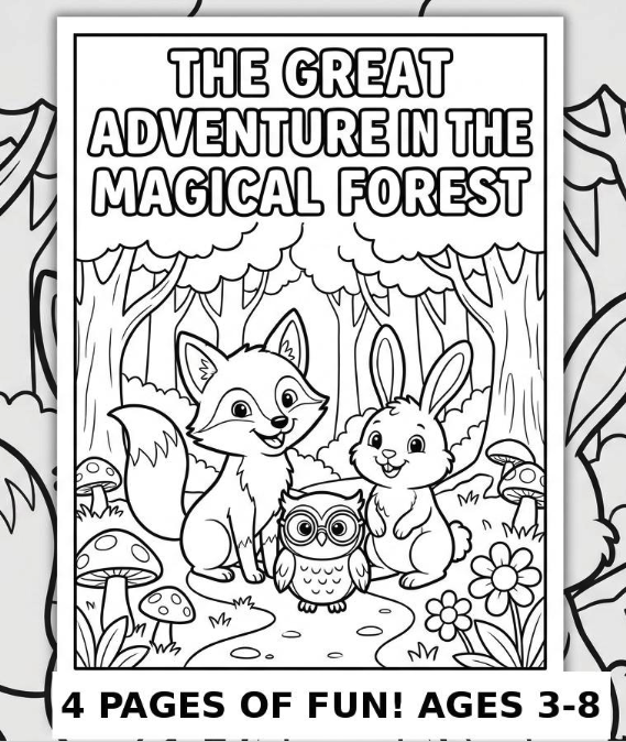 A Grande Aventura na Floresta Mágica